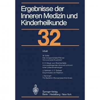 Ergebnisse der Inneren Medizin und Kinderheilkunde
