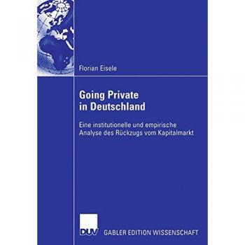 Eisele, Florian: Going Private in Deutschland