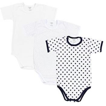 TupTam Kurzarmbody für Kinder 3er Set Unisex