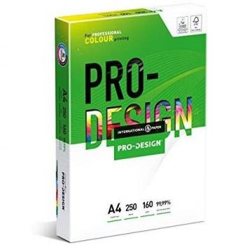 Papier PRO‑DESIGN Surface Haute Blancheur, 160 g, A4, ramette 250