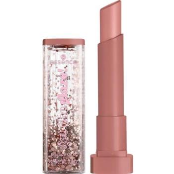 Glance on Labbra – Essence Stick 01 Brown Sugar Gloss