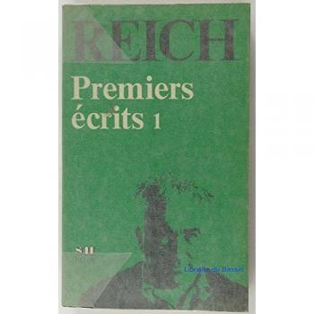 Reich W Premiers Ecrits. (Science De L'Ho)