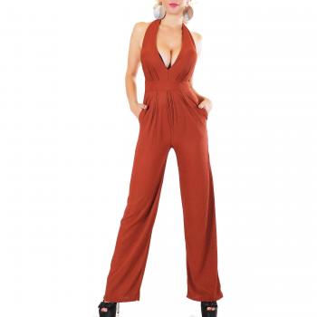 V-Außnichts-Neckholder Langoverall Rückenfrei – S/M, Unbekannt