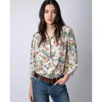 Zadig & Voltaire Women's Trendy Multicolor Top