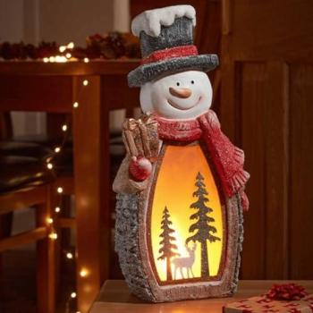 Snowflake Glow Snowman by Samuel Alexander – 45 cm