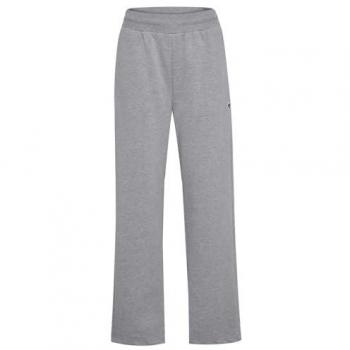 Loose Bee Grey Melange Pants for Women – XS