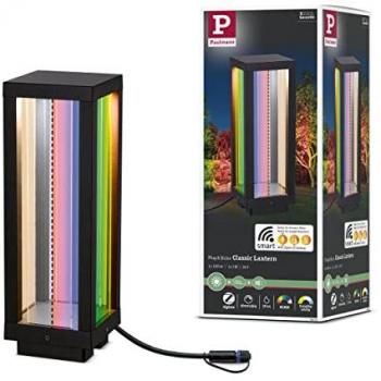 Paulmann Licht Paulmann 94753 Plug&Shine Laterne Zigbee Classic IP44 Anthrazit