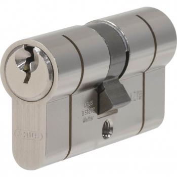 Abus E50PS Euro Double Cylinder Lock with 40mm x 40mm Nickel Finish