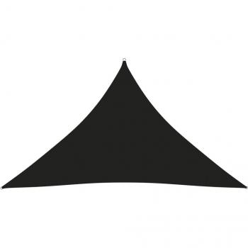Tissu d'ombrage triangulaire noir 3 x 3 x 4,24 m