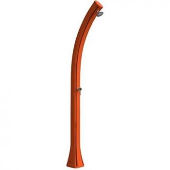 Doccia Solare da Esterno Giardino 23L con Miscelatore Arkema Happy Arancio