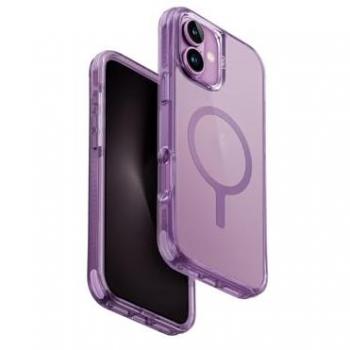 UNIQ „Combat“-Schutzhülle für iPhone 16 Plus 6,7 – MagClick‑Lader, Rosa