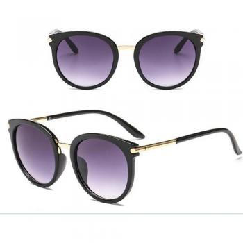 Alloy Frame Retro Sunglasses for Women