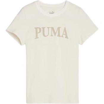 Beige Chic: Camiseta Mujer Puma Squad