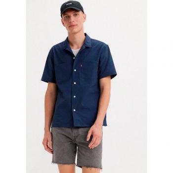 Levi's Kurzarmhemd für Herren THE STANDARD CAMP SHIRT BLUES