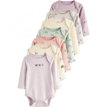 Next 7-teiliges Set Langarm-Babykleidung