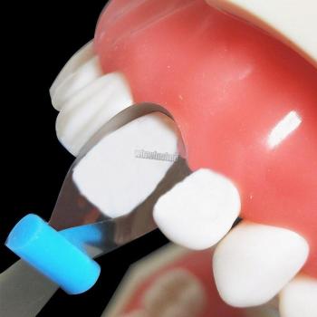 Matrices frontales de metal para tratamiento dental