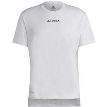 T-shirt adidas Terrex Multi manches courtes blanc pur