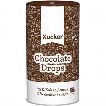 Vegane Xucker Schokodrops Edelbitter 750g