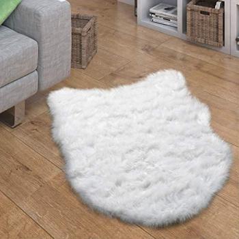 Eco‑Pelliccia Rondo – Set di Cuscini Bianco 80x120