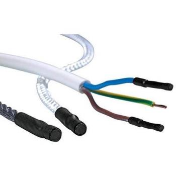 HellermannTyton Warmschrumpfkappe für Spleisse bis 3:1 mit Innenkleber, 3:1, 6 mm schwarz