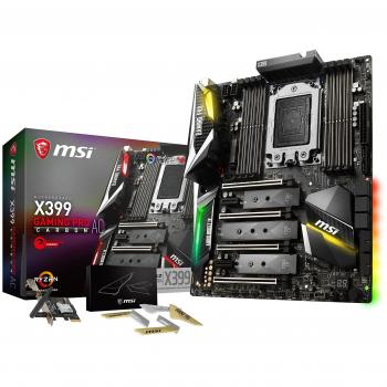 Scheda Madre MSI X399 Gaming Pro Carbon nero ed elegante