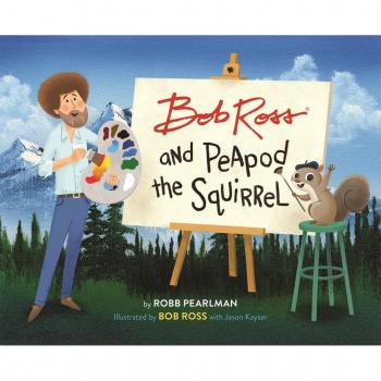 Bob Ross and Peapod the Squirrel
