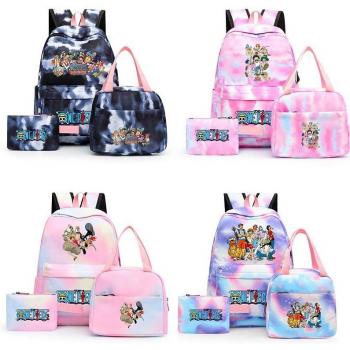 Conjunto Escolar Kawaii: Mochila, Almuerzo y Lápices