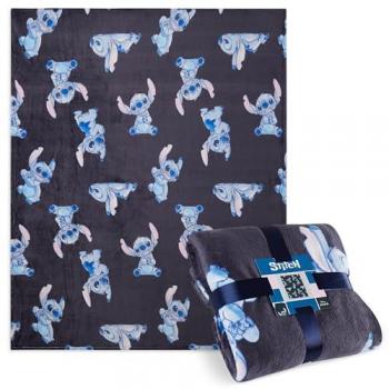 Unisex Stitch Galaxy Flannel Comfort Blanket