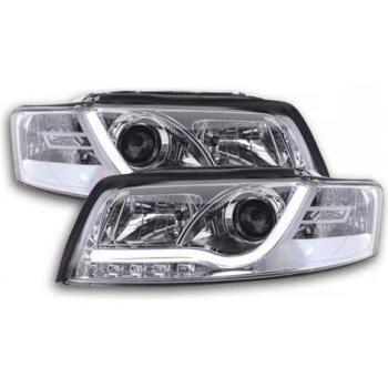 Phare Audi A4 Typ 8E 01-04 Style DRL Chrome