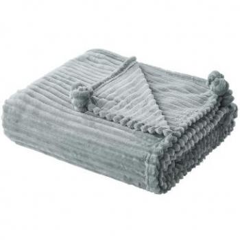 Couvre Lit Douillet Vert 150x200 cm pour Ambiance Contemporaine