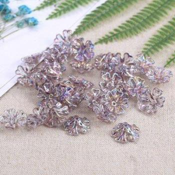 Kit floral acrylique pour boucles d’oreilles nuptiales