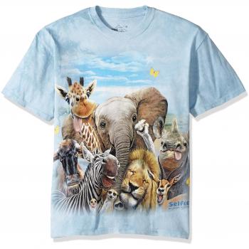 The Mountain Afrikanisches Selfie T-Shirt für Männer