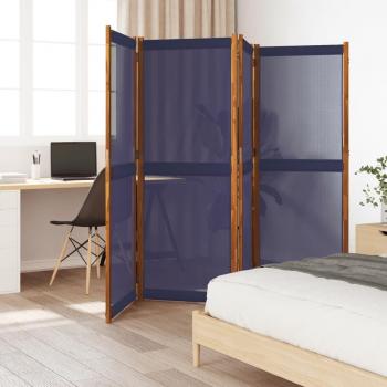 Separador de Ambiente Azul Cielo 4 Paneles 280×180