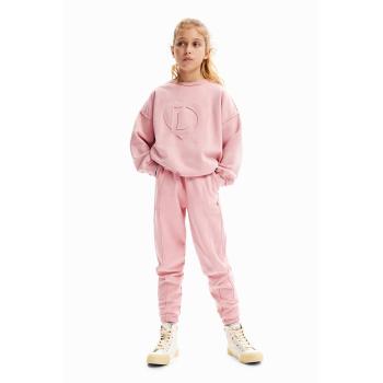 Bambini Felpa Rilievo Loghi Desigual Rosso M