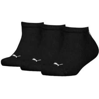 Puma Sneakersocken Damen 3er Set Schwarz 35-38