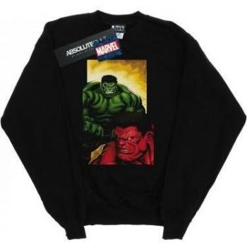 Sweatshirt Marvel Femminile Hulk Rosso Vs Verde