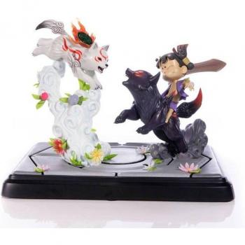 Okamiden: Chibiterasu vs. Dark Chibiterasu & Possessed Kuni Statue (Standard Edition)