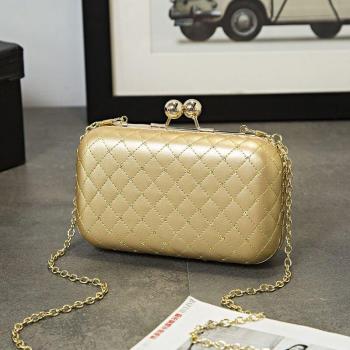 LYKANEFU Diamond-Embellished Evening Bag