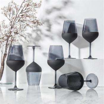 Set di 6 calici neri 490 ml
