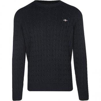Strickpullover mit Zopfmuster
