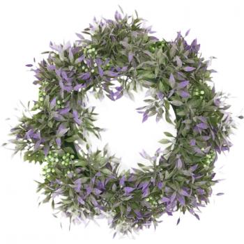 Artificial Lavender Wreath for Easter