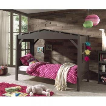 Grey Vipack Pino Captain Single Bed, Size: 217 x 109.5 x 160.5 cm