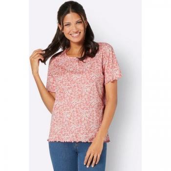 Classic Basics T-Shirt »Gemusterte Eleganz«