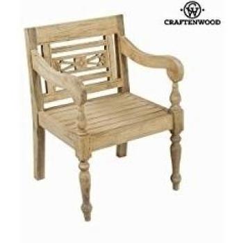 Silla de comedor con brazos 60x62x87 cm