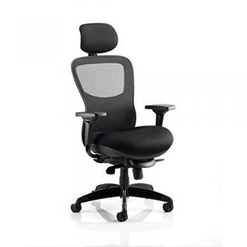 Stealth Chair Airmesh Seat And Mesh Back With Headrest KC0158