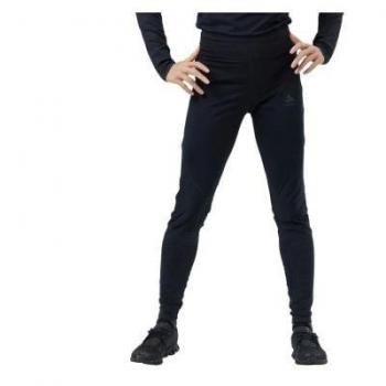Donne Odlo Pantaloni da Sci ZeroWeight Warm Riflettente Nero