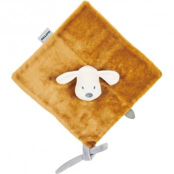Doudou chien NATTOU couleur caramel