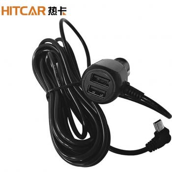 Zigarettenanzünder Mikro Mini Dual USB Ladegerät Adapter für Auto Lkw GPS Tablet Telefon PDA DVR Recorder