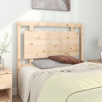 Tête de lit simple en bois de pin 105,5x4x100 cm