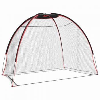 Supporto di allenamento golf nero 314×150×206 cm – vitaXL